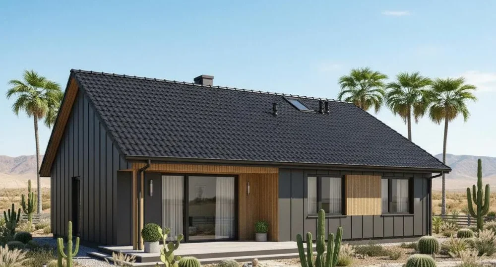 Проект Одноэтажный дом 11 на 13, 110 м2